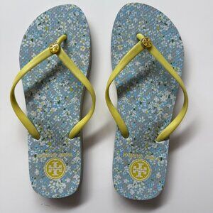 Tory Burch Yellow Flipflops